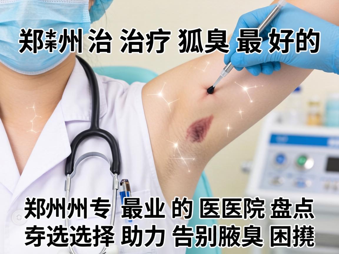 郑州治疗狐臭最好的医院盘点,专业选择助力告别腋臭困扰 郑州治疗狐臭最好的医院盘点,专业选择助力告别腋臭困扰