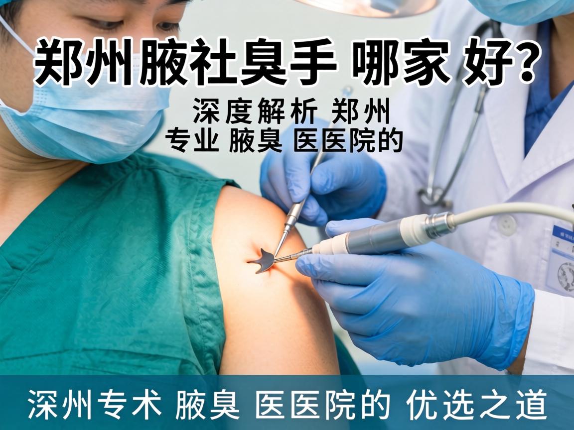郑州腋臭手术哪家好?深度解析郑州专业腋臭医院的优选之道 郑州腋臭手术哪家好?深度解析郑州专业腋臭医院的优选之道