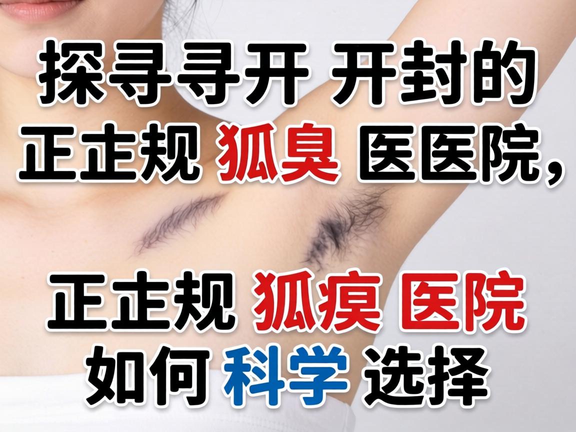 探寻开封正规狐臭医院,正规狐臭医院如何科学选择 探寻开封正规狐臭医院,正规狐臭医院如何科学选择
