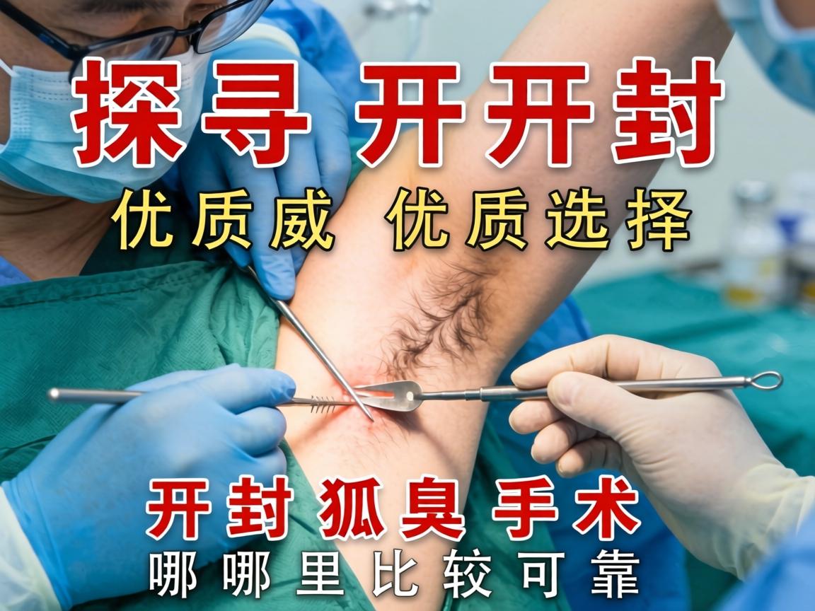 探寻开封狐臭手术优质选择，开封狐臭手术哪里比较可靠