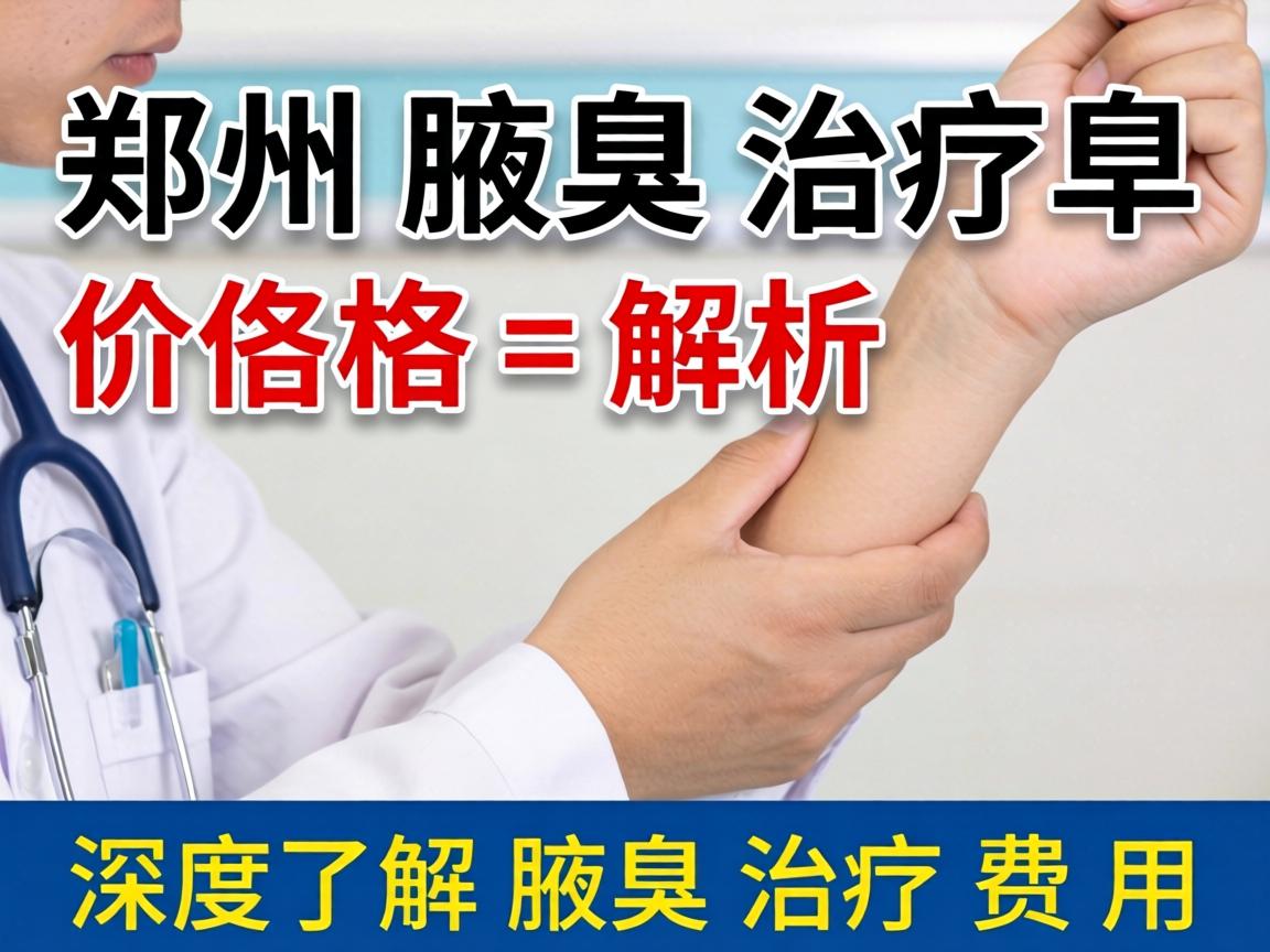 郑州腋臭治疗价格解析，深度了解腋臭治疗费用