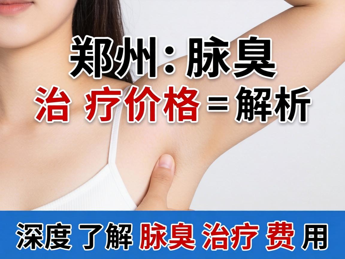 郑州腋臭治疗价格解析，深度了解腋臭治疗费用