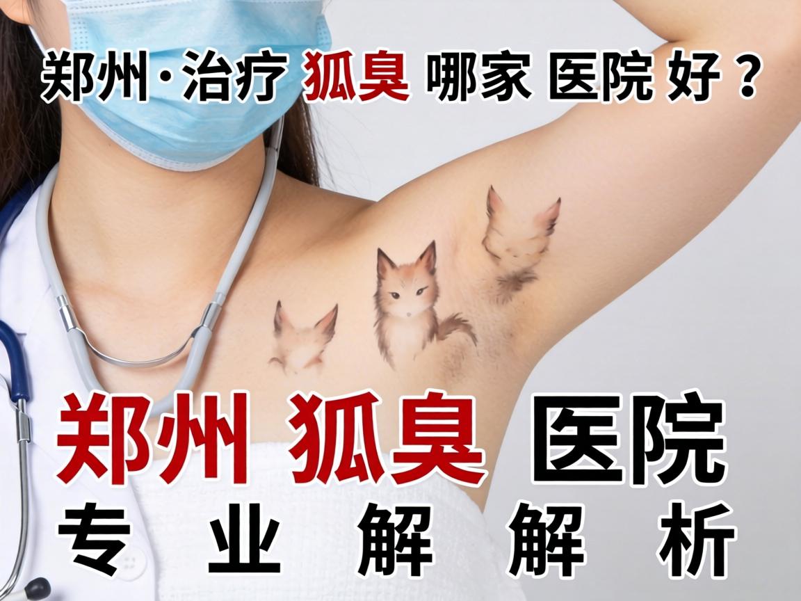 郑州治疗狐臭哪家医院好？郑州狐臭医院专业解析