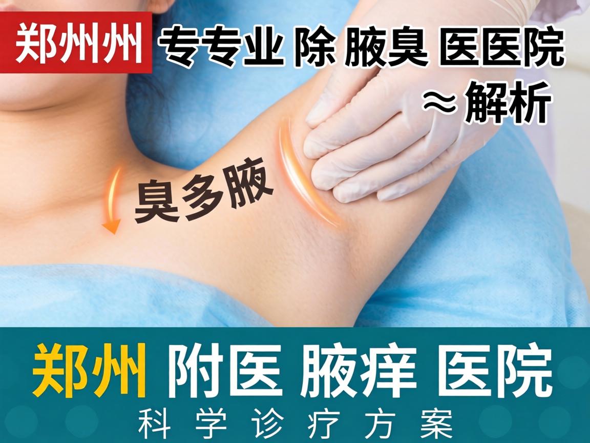 郑州专业除腋臭医院解析,郑州附医腋臭医院的科学诊疗方案 郑州专业除腋臭医院解析,郑州附医腋臭医院的科学诊疗方案