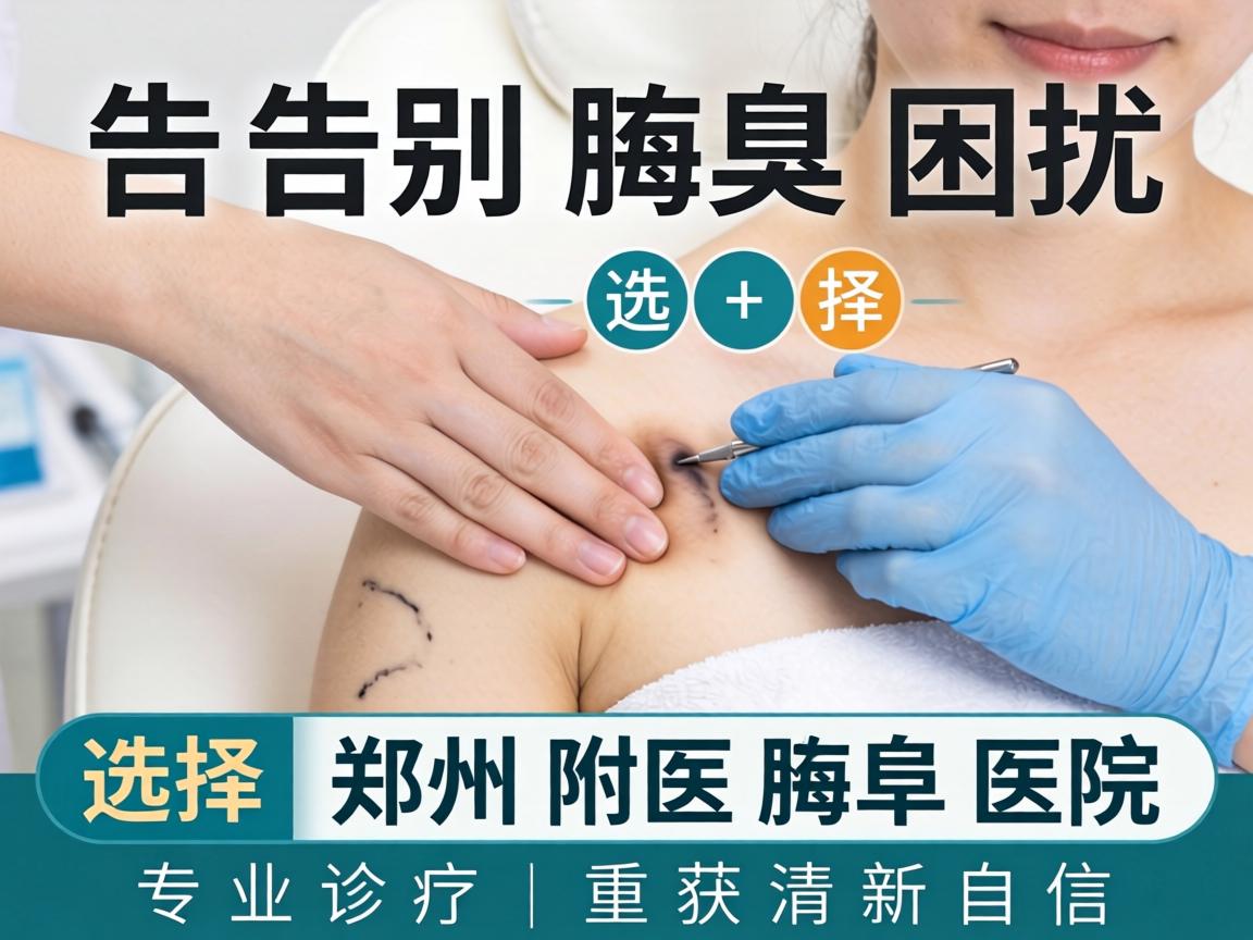 告别腋臭困扰，选择郑州附医腋臭医院，专业诊疗，重获清新自信