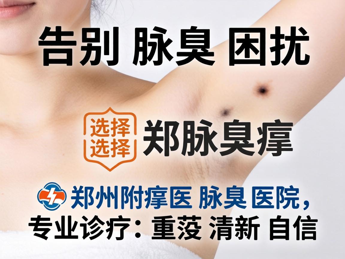 告别腋臭困扰，选择郑州附医腋臭医院，专业诊疗，重获清新自信