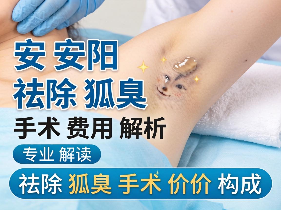 安阳祛除狐臭手术费用解析，专业解读祛除狐臭手术价格构成