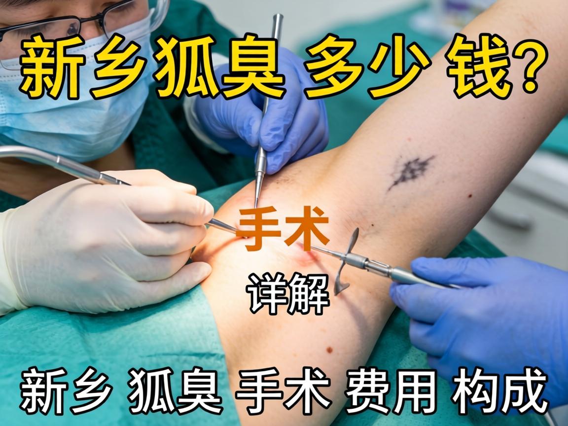 新乡狐臭手术多少钱？详解新乡狐臭手术费用构成