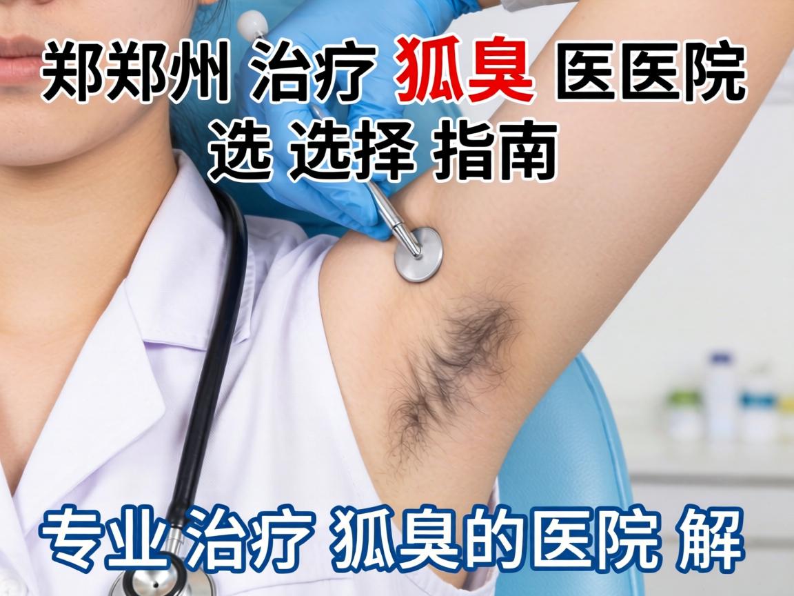 郑州治疗狐臭医院选择指南,专业治疗狐臭的医院解析 郑州治疗狐臭医院选择指南,专业治疗狐臭的医院解析
