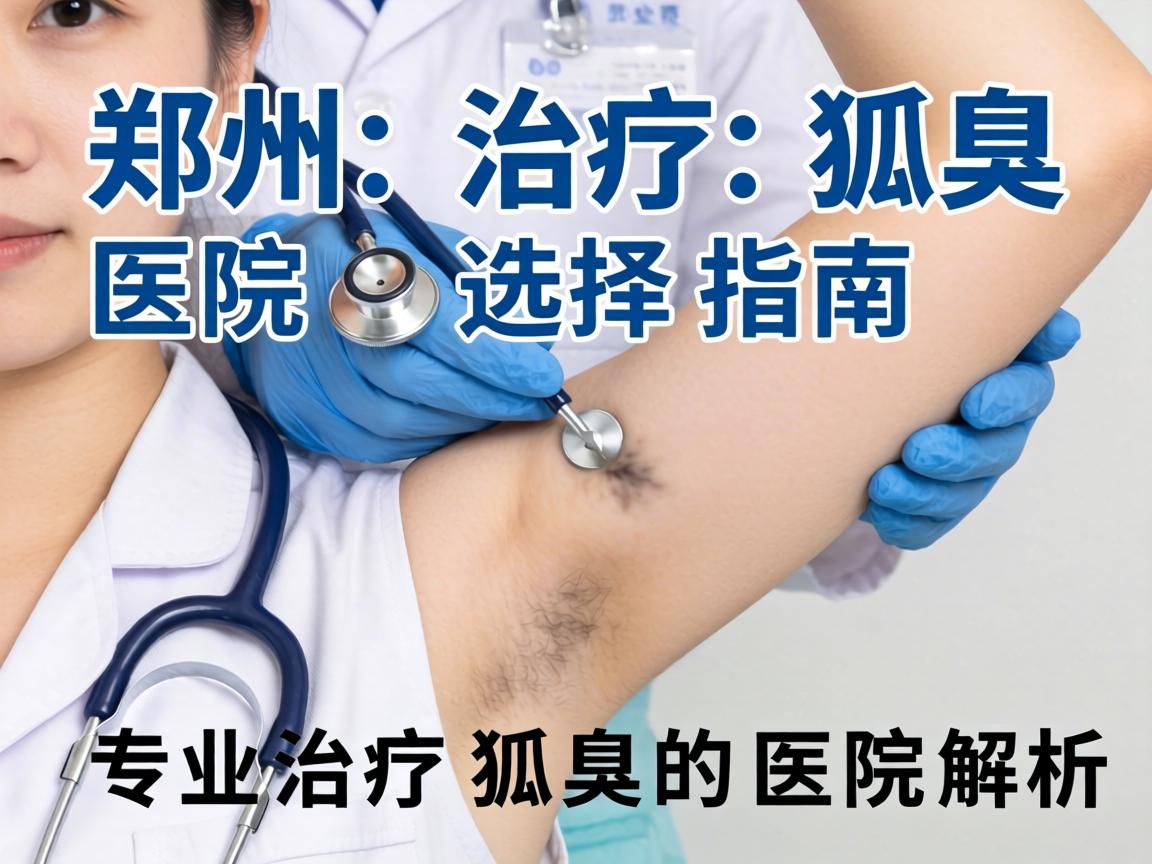 郑州治疗狐臭医院选择指南,专业治疗狐臭的医院解析 郑州治疗狐臭医院选择指南,专业治疗狐臭的医院解析