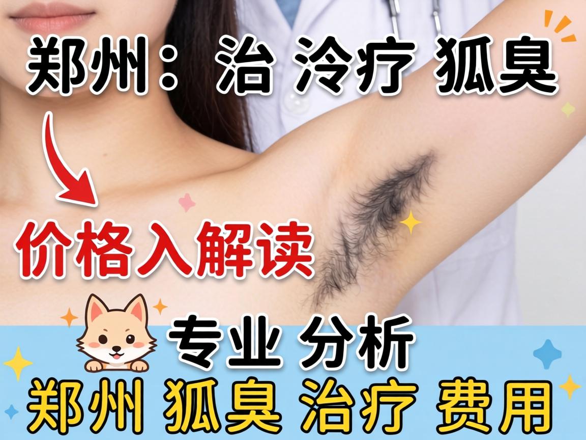 郑州治疗狐臭价格解读，专业分析郑州狐臭治疗费用