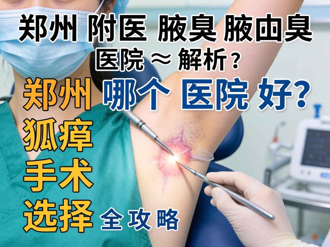郑州附医腋臭医院解析,郑州哪个医院好?狐臭手术选择全攻略 郑州附医腋臭医院解析,郑州哪个医院好?狐臭手术选择全攻略