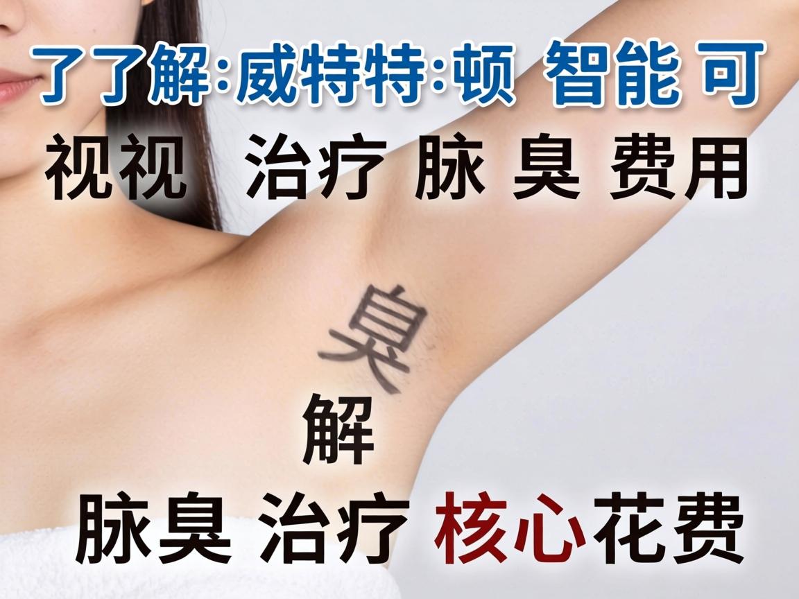 了解威特顿智能可视治疗腋臭费用 解析腋臭治疗核心花费