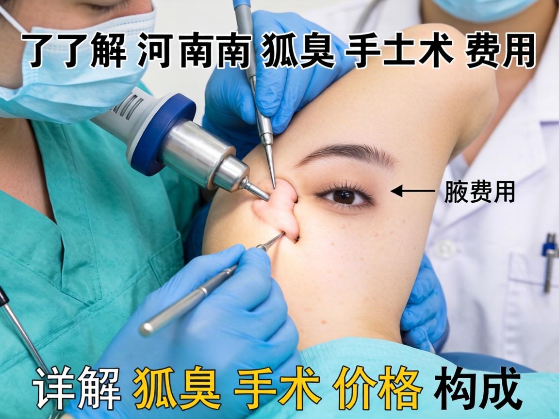 了解河南狐臭手术费用 详解狐臭手术价格构成