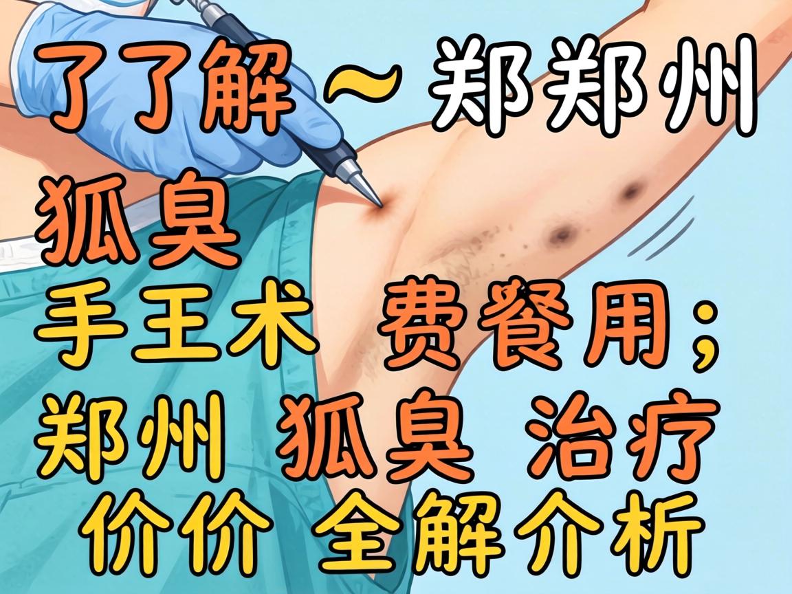 了解郑州狐臭手术费用，郑州狐臭治疗价格全解析