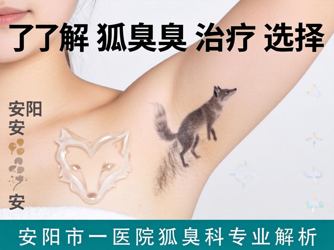 了解狐臭治疗选择 安阳市一医院狐臭科专业解析