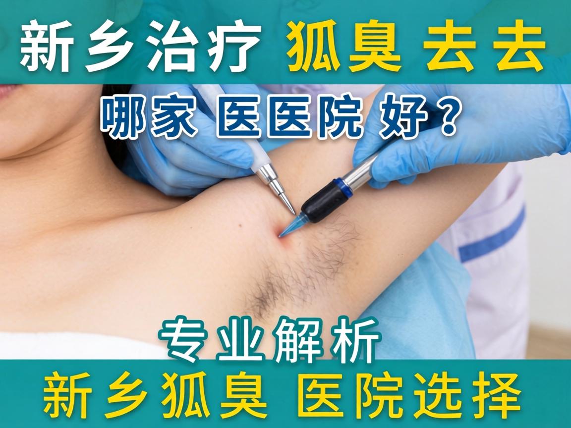新乡治疗狐臭去哪家医院好？专业解析新乡狐臭医院选择