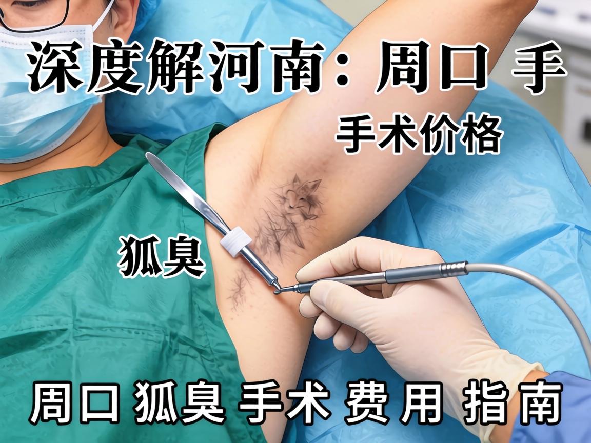 深度解析河南周口狐臭手术价格，周口狐臭手术费用指南