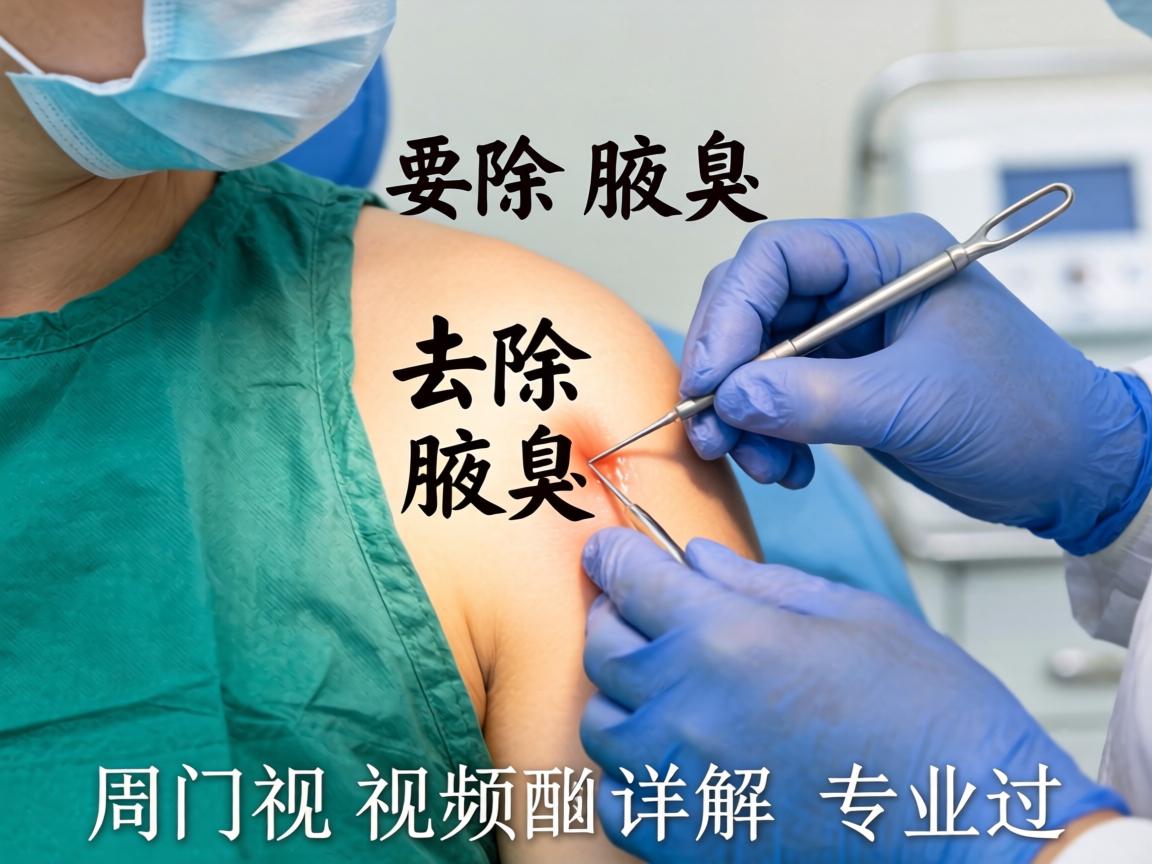 腋臭手术去除腋臭,周口视频详解专业过程 腋臭手术去除腋臭,周口视频详解专业过程