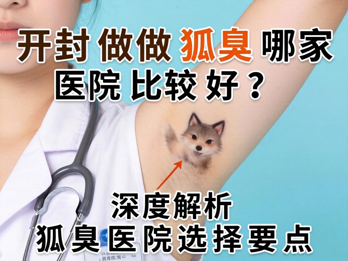 开封做狐臭哪家医院比较好？深度解析狐臭医院选择要点