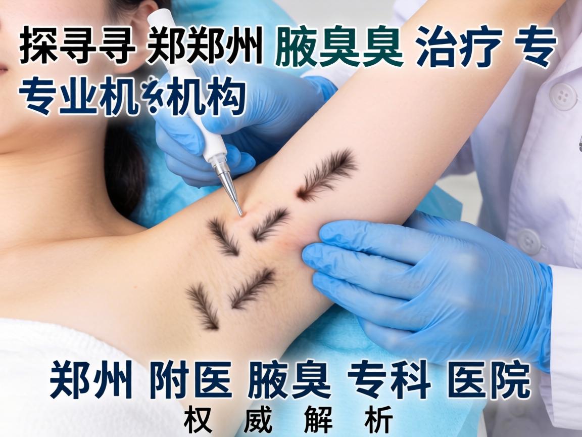 探寻郑州腋臭治疗专业机构，郑州附医腋臭专科医院的权威解析