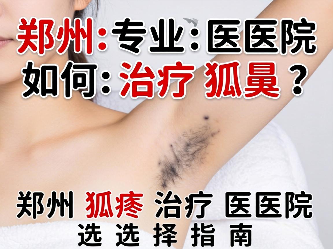 郑州专业医院如何治疗狐臭？郑州狐臭治疗医院选择指南