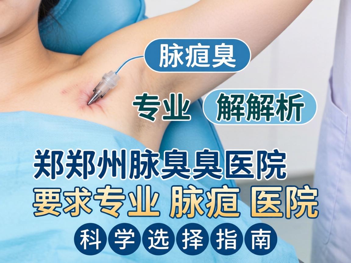 郑州腋臭医院专业解析,郑州专业腋臭医院的科学选择指南 郑州腋臭医院专业解析,郑州专业腋臭医院的科学选择指南