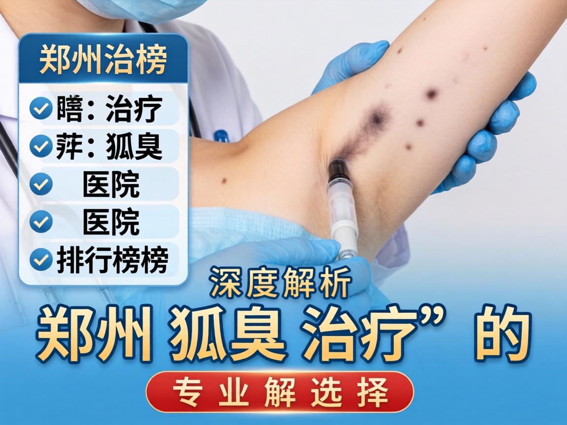 郑州治疗狐臭医院排行榜,深度解析郑州狐臭治疗的专业选择 郑州治疗狐臭医院排行榜,深度解析郑州狐臭治疗的专业选择
