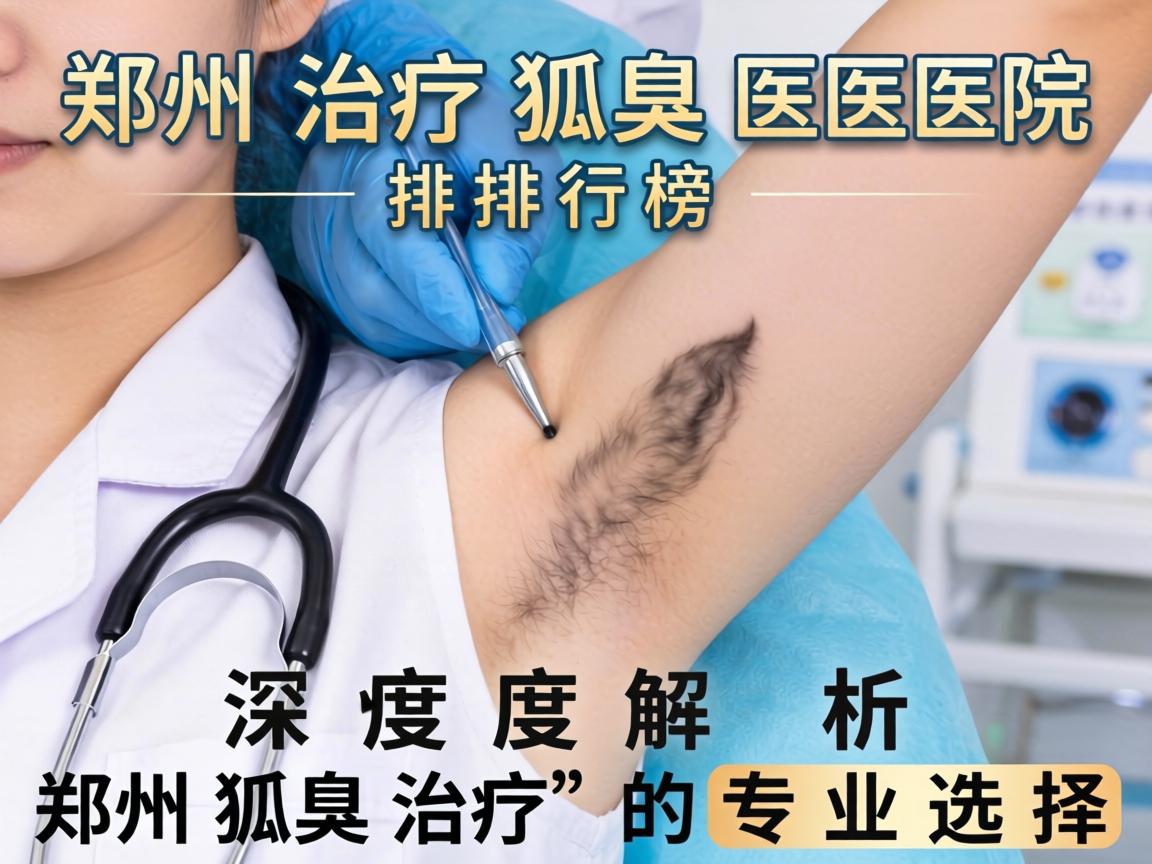 郑州治疗狐臭医院排行榜,深度解析郑州狐臭治疗的专业选择 郑州治疗狐臭医院排行榜,深度解析郑州狐臭治疗的专业选择
