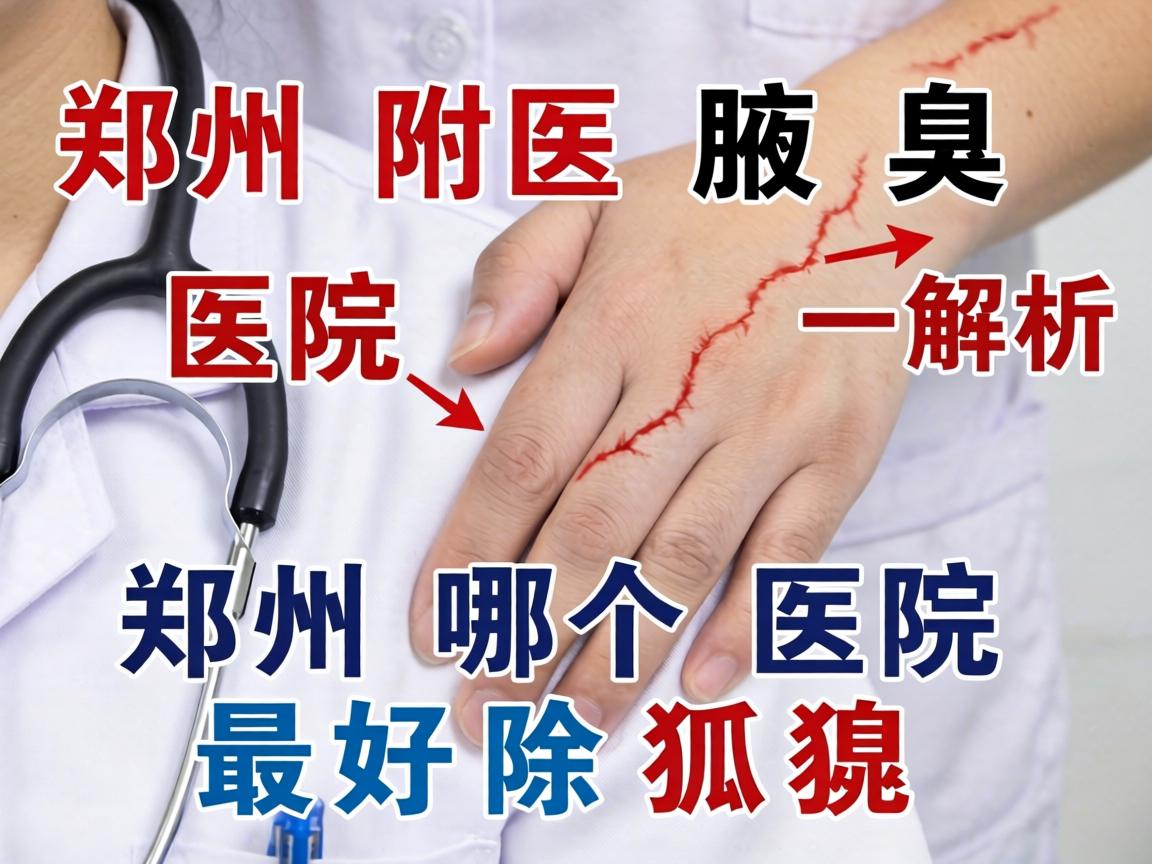 郑州附医腋臭医院解析，郑州哪个医院最好除狐臭