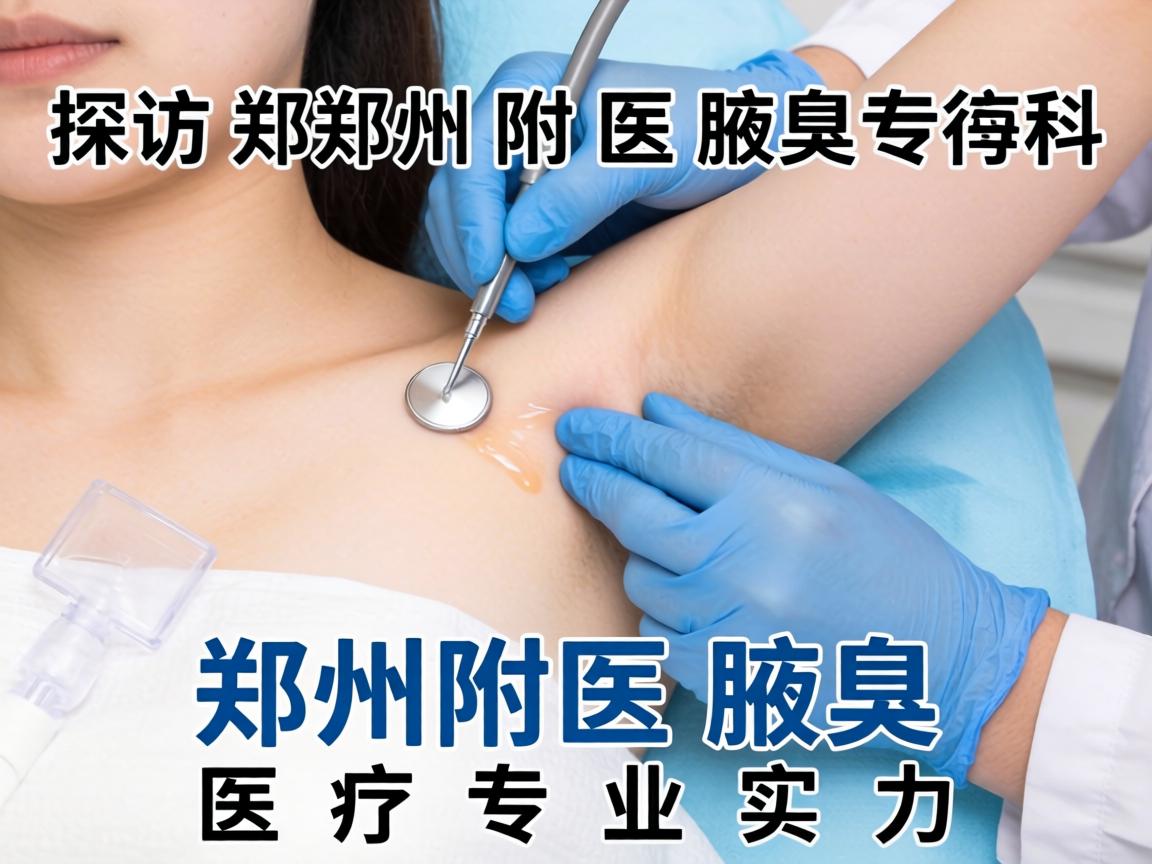 探访郑州附医腋臭专科，详解郑州附医腋臭医疗专业实力