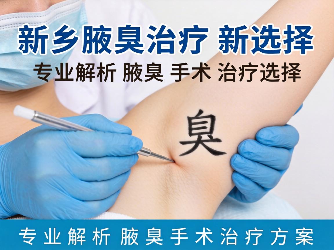 新乡腋臭治疗新选择,专业解析腋臭手术治疗方案 新乡腋臭治疗新选择,专业解析腋臭手术治疗方案