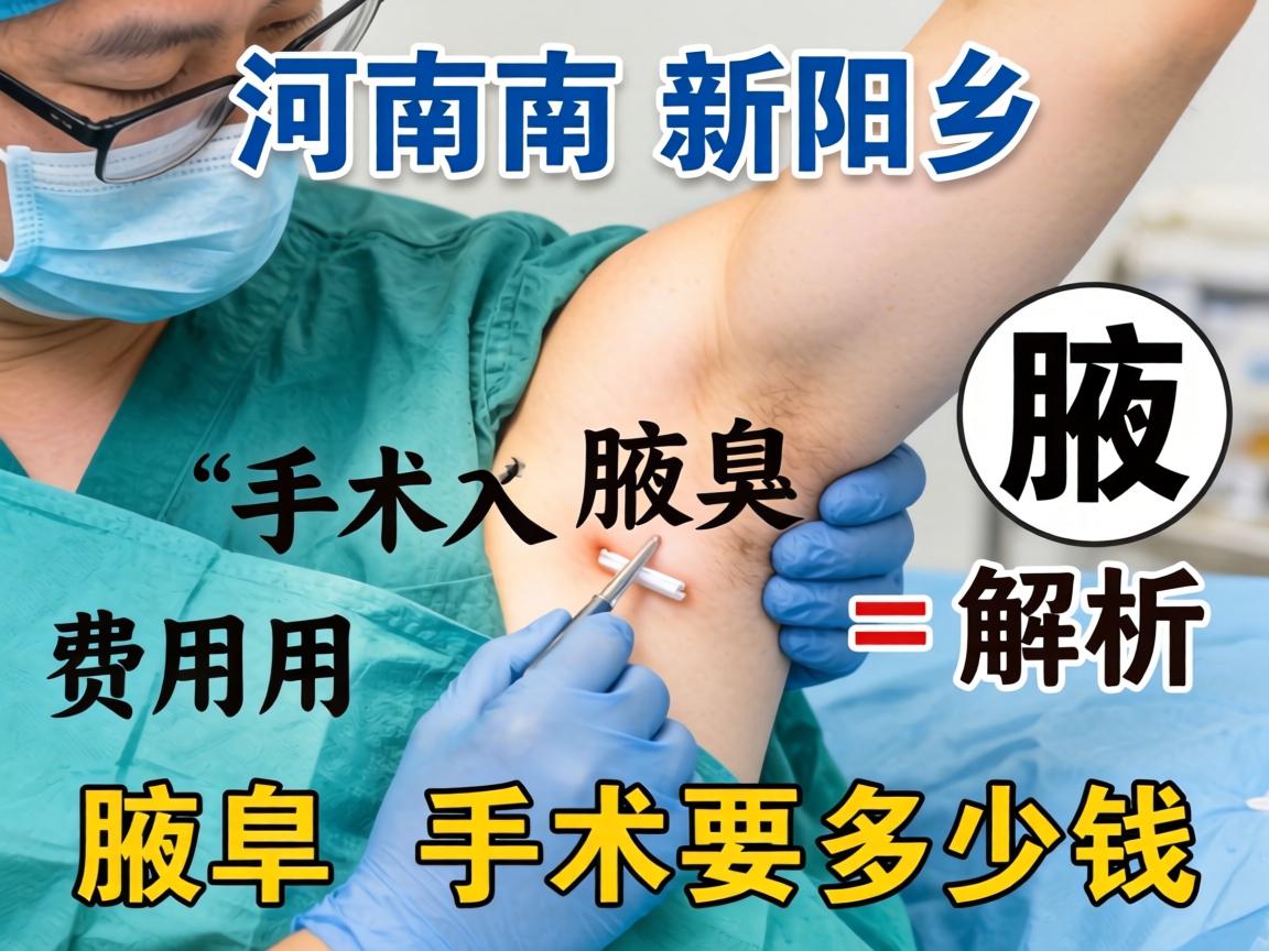 河南新乡腋臭手术费用解析,详解腋臭手术要多少钱 河南新乡腋臭手术费用解析,详解腋臭手术要多少钱