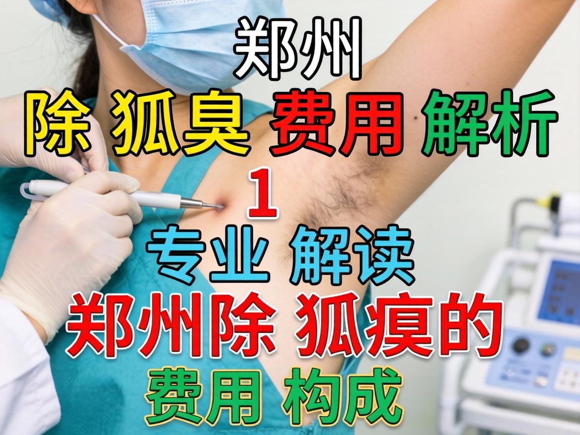 郑州除狐臭费用解析，专业解读郑州除狐臭的费用构成