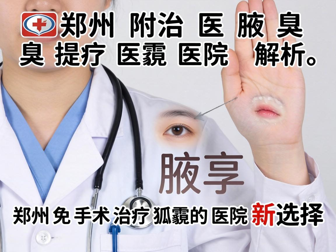 郑州附医腋臭医院解析,郑州免手术治疗狐臭的医院新选择 郑州附医腋臭医院解析,郑州免手术治疗狐臭的医院新选择
