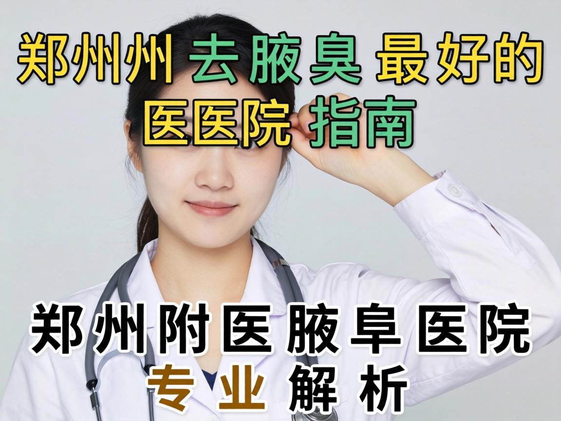 郑州去腋臭最好的医院指南,郑州附医腋臭医院专业解析 郑州去腋臭最好的医院指南,郑州附医腋臭医院专业解析