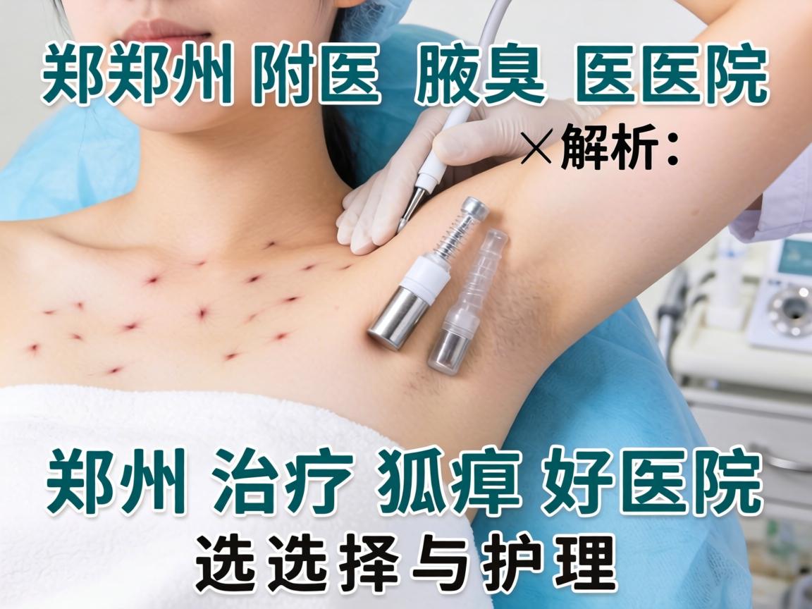 郑州附医腋臭医院解析，郑州治疗狐臭好医院的选择与护理