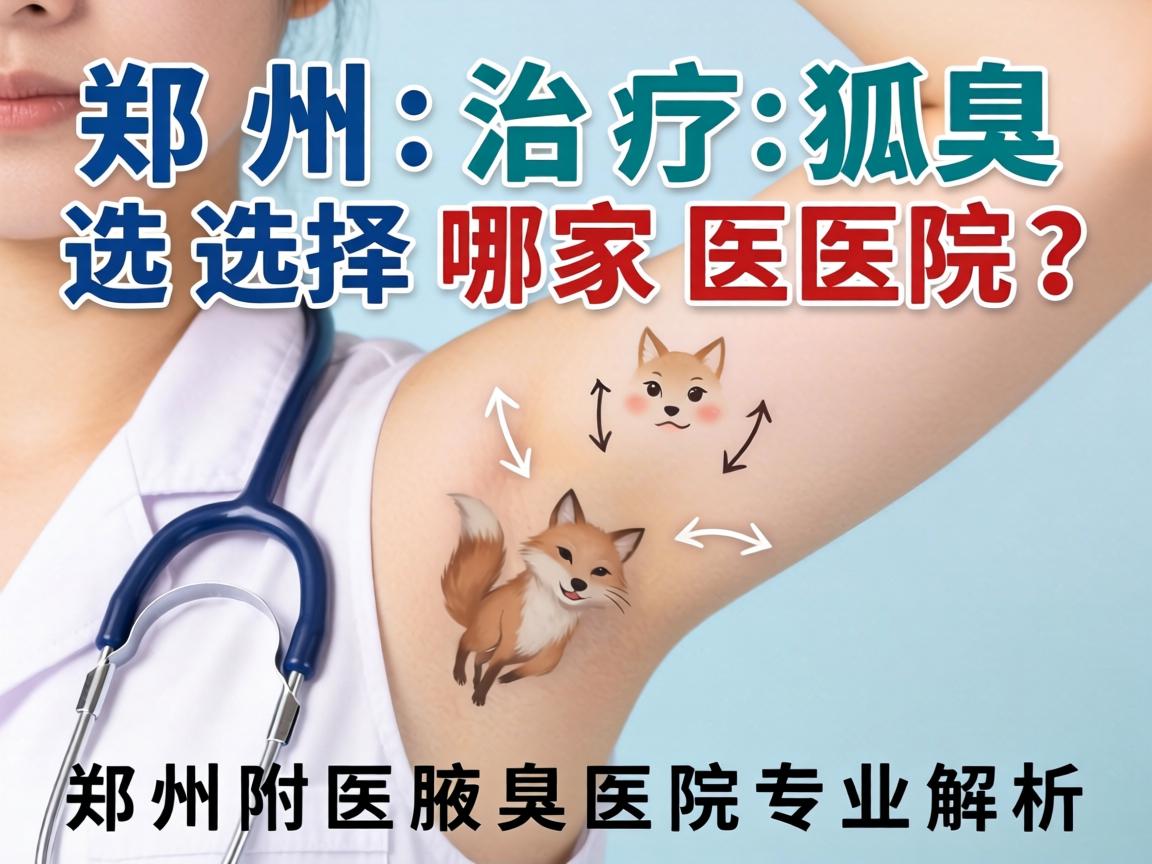 郑州治疗狐臭选择哪家医院？郑州附医腋臭医院专业解析