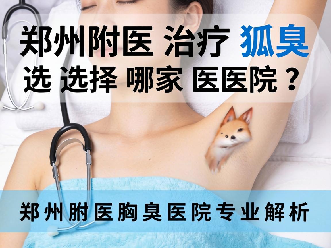 郑州治疗狐臭选择哪家医院？郑州附医腋臭医院专业解析
