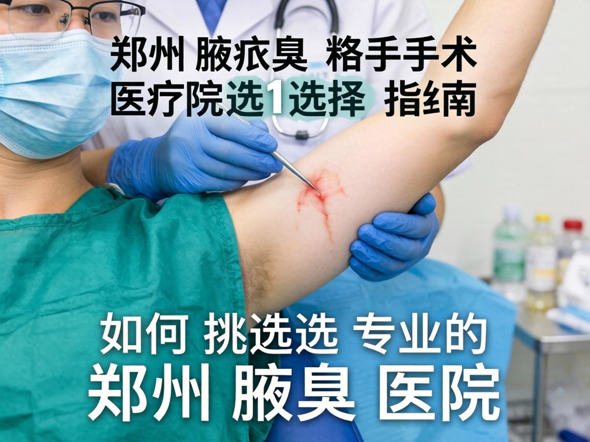 郑州腋臭手术医院选择指南,如何挑选专业的郑州腋臭医院 郑州腋臭手术医院选择指南,如何挑选专业的郑州腋臭医院