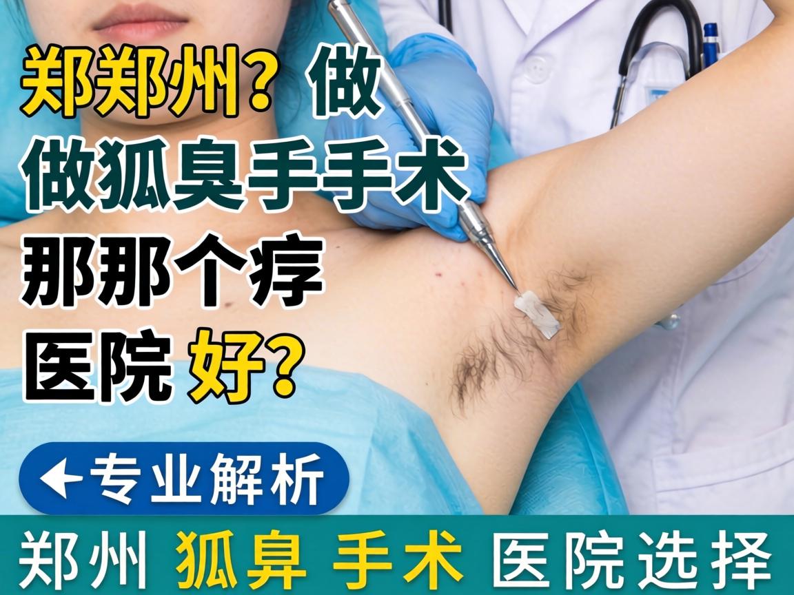 郑州做狐臭手术那个医院好?专业解析郑州狐臭手术医院选择 郑州做狐臭手术那个医院好?专业解析郑州狐臭手术医院选择