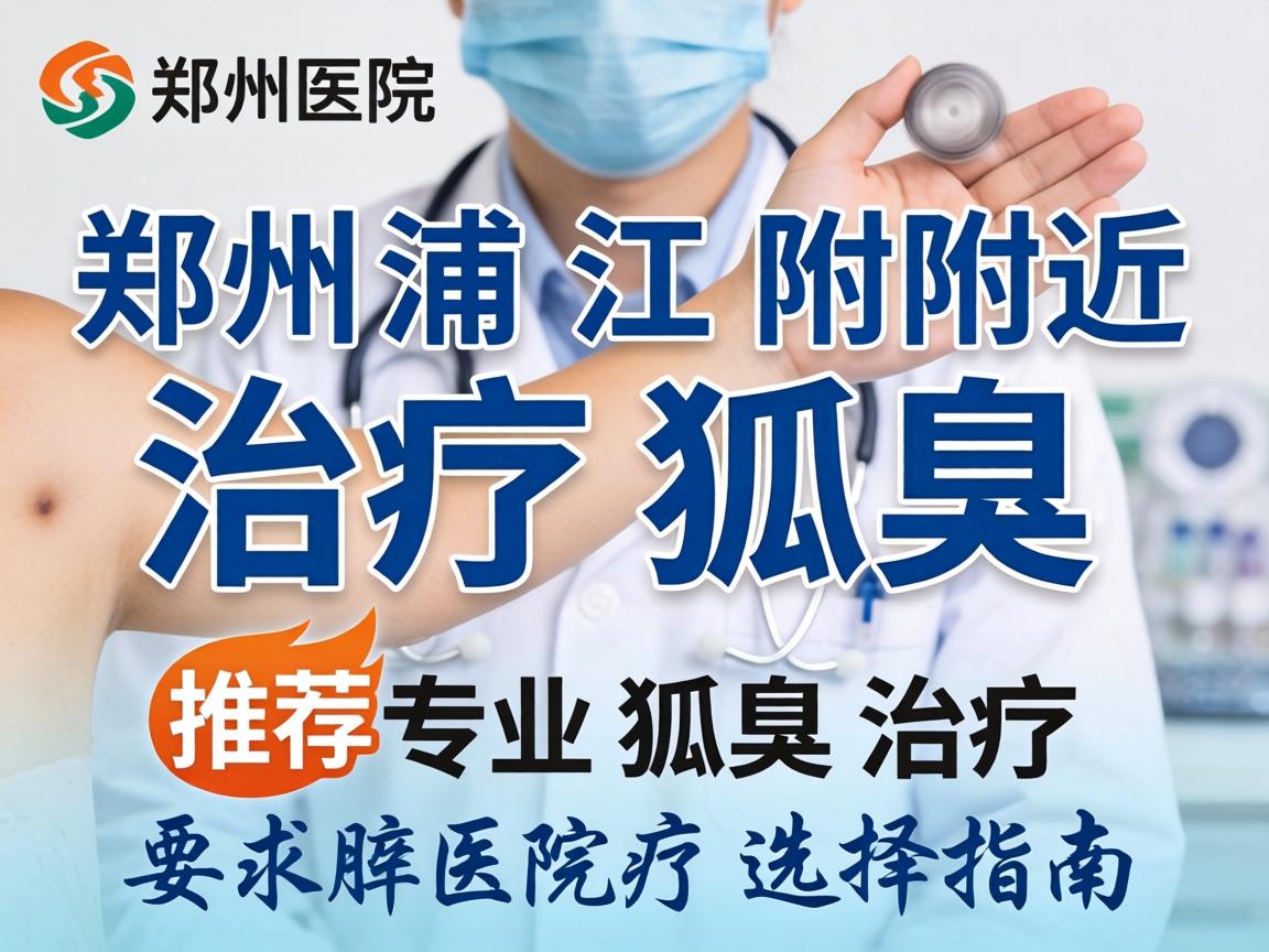 郑州浦江附近治疗狐臭医院推荐,专业狐臭治疗选择指南 郑州浦江附近治疗狐臭医院推荐,专业狐臭治疗选择指南
