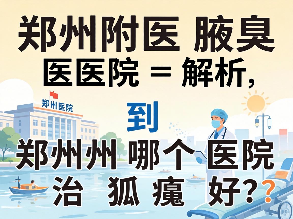 郑州附医腋臭医院解析，到郑州哪个医院治狐臭好？