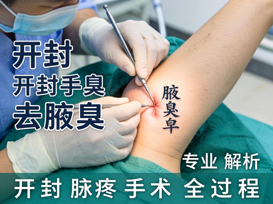 开封手术去腋臭，专业解析开封腋臭手术全过程