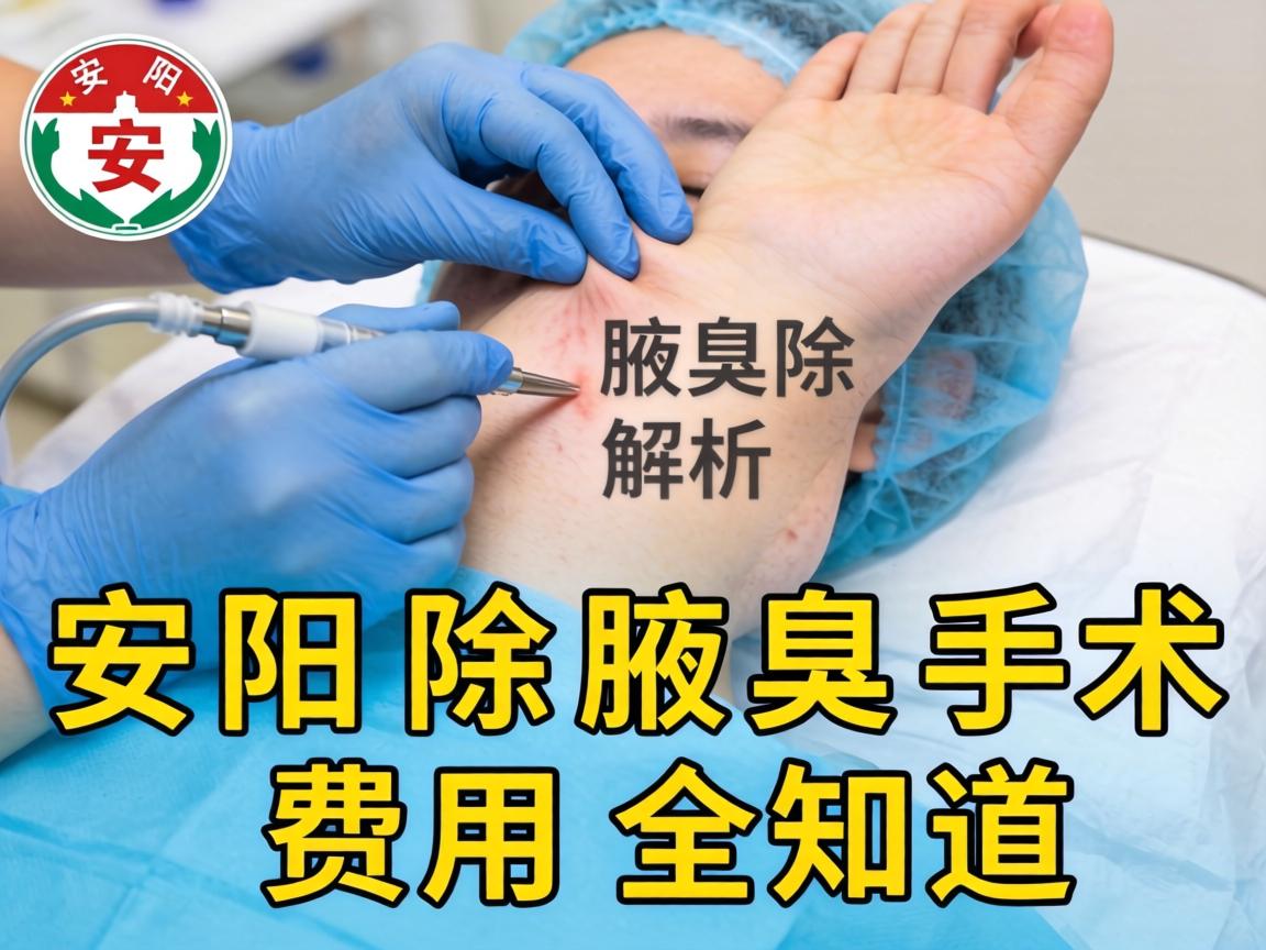 安阳除腋臭手术价格解析，安阳除腋臭手术费用全知道