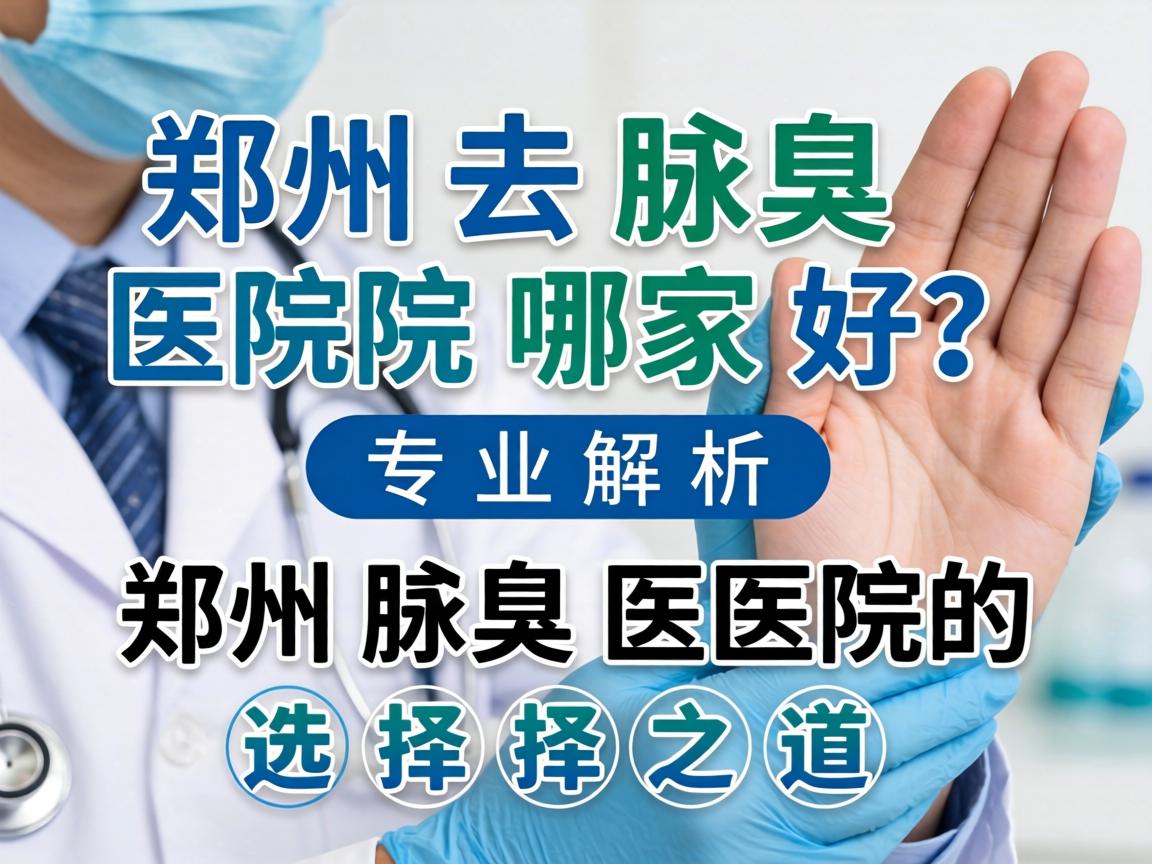 郑州去腋臭医院哪家好?专业解析郑州腋臭医院的选择之道 郑州去腋臭医院哪家好?专业解析郑州腋臭医院的选择之道