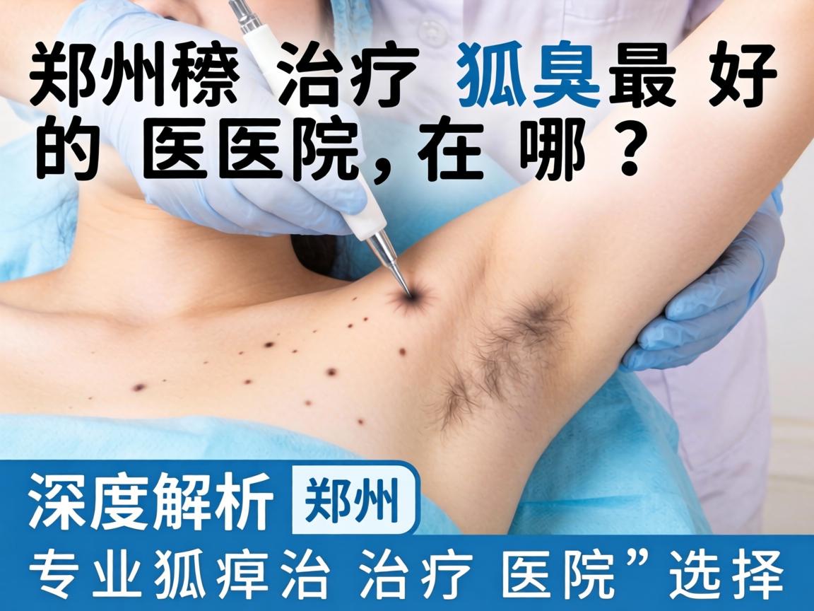 郑州治疗狐臭最好的医院在哪？深度解析郑州专业狐臭治疗医院的选择