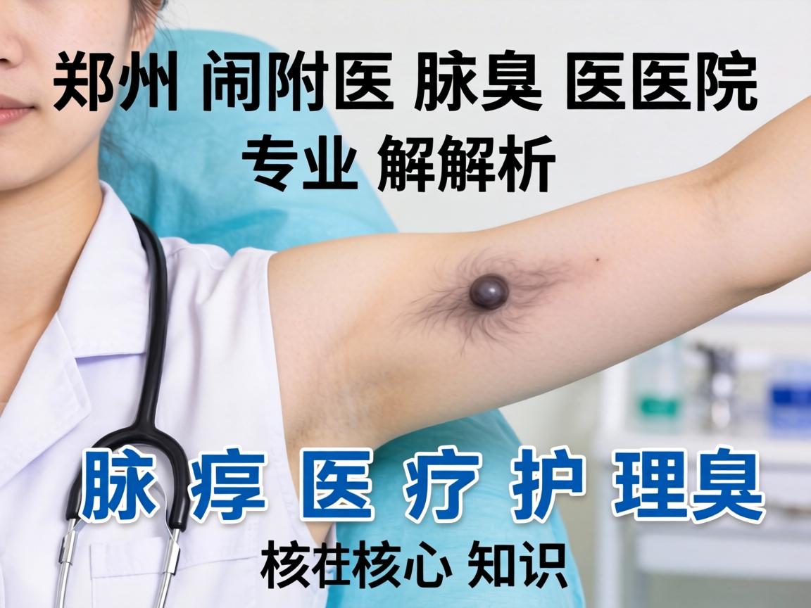 郑州附医腋臭医院专业解析，腋臭医疗护理的核心知识