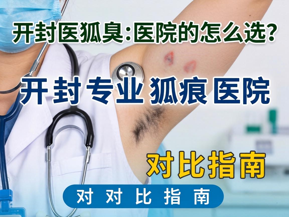 开封狐臭医院怎么选？开封专业狐臭医院对比指南