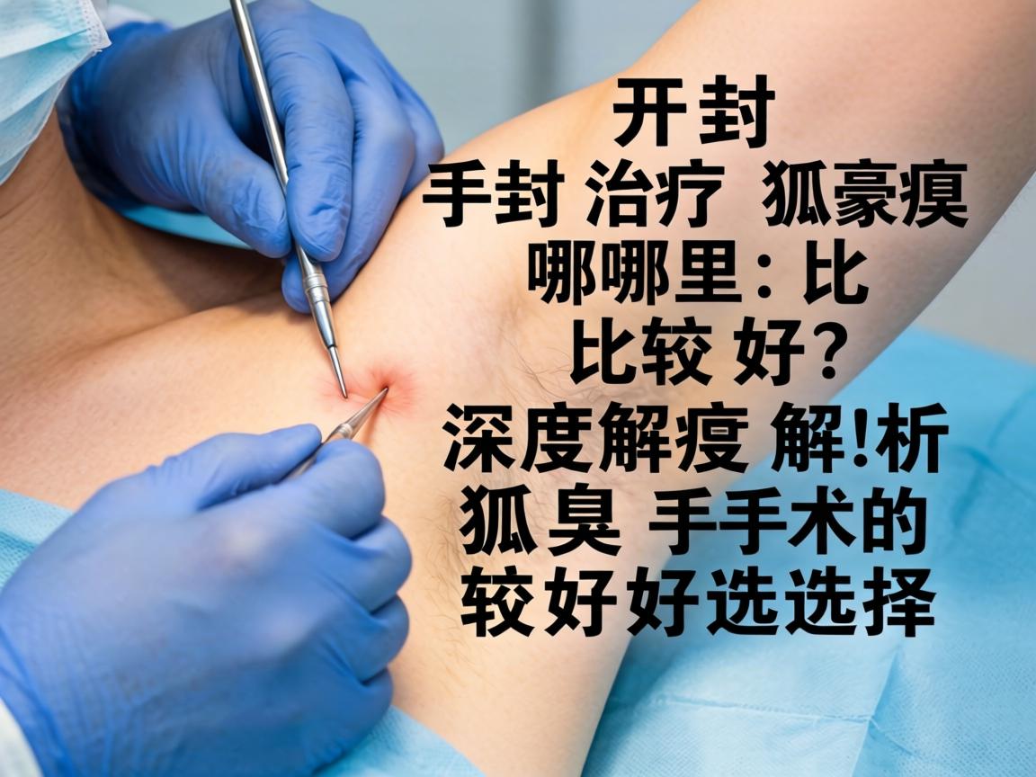 开封手术治疗狐臭哪里比较好?深度解析狐臭手术的较好选择 开封手术治疗狐臭哪里比较好?深度解析狐臭手术的较好选择